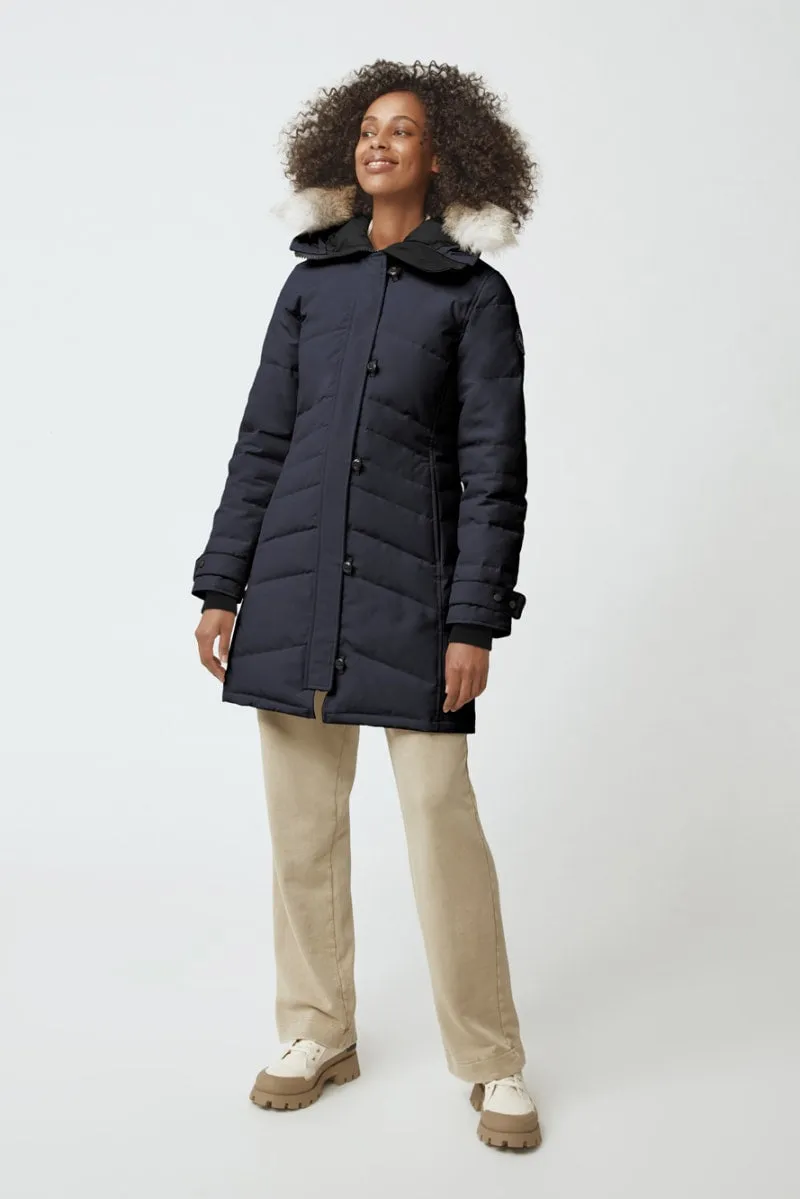 Womens Heritage Lorette Parka Black Label Navy 2090LB