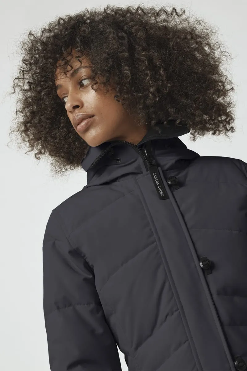 Womens Heritage Lorette Parka Black Label Navy 2090LB