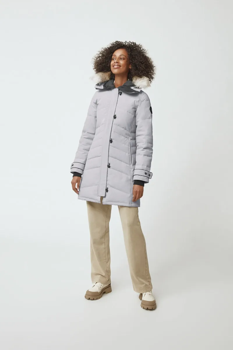 Womens Heritage Lorette Parka Black Label Silverbirch 2090LB