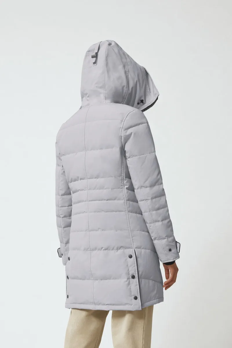 Womens Heritage Lorette Parka Black Label Silverbirch 2090LB