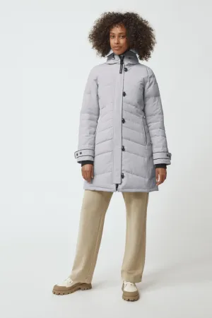 Womens Heritage Lorette Parka Black Label Silverbirch 2090LB