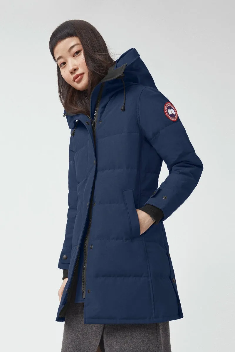Womens Heritage Shelburne Parka Fusion Fit Atlantic Navy 3802LA