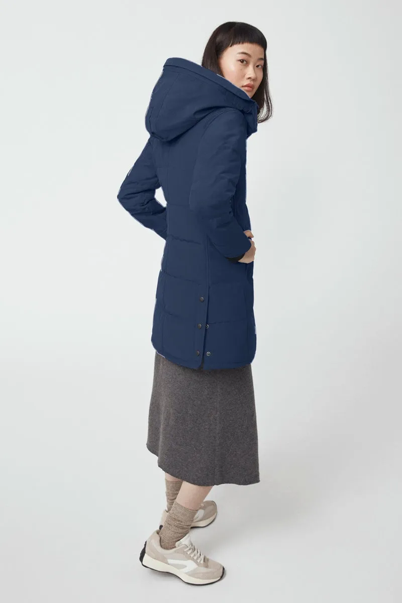 Womens Heritage Shelburne Parka Fusion Fit Atlantic Navy 3802LA
