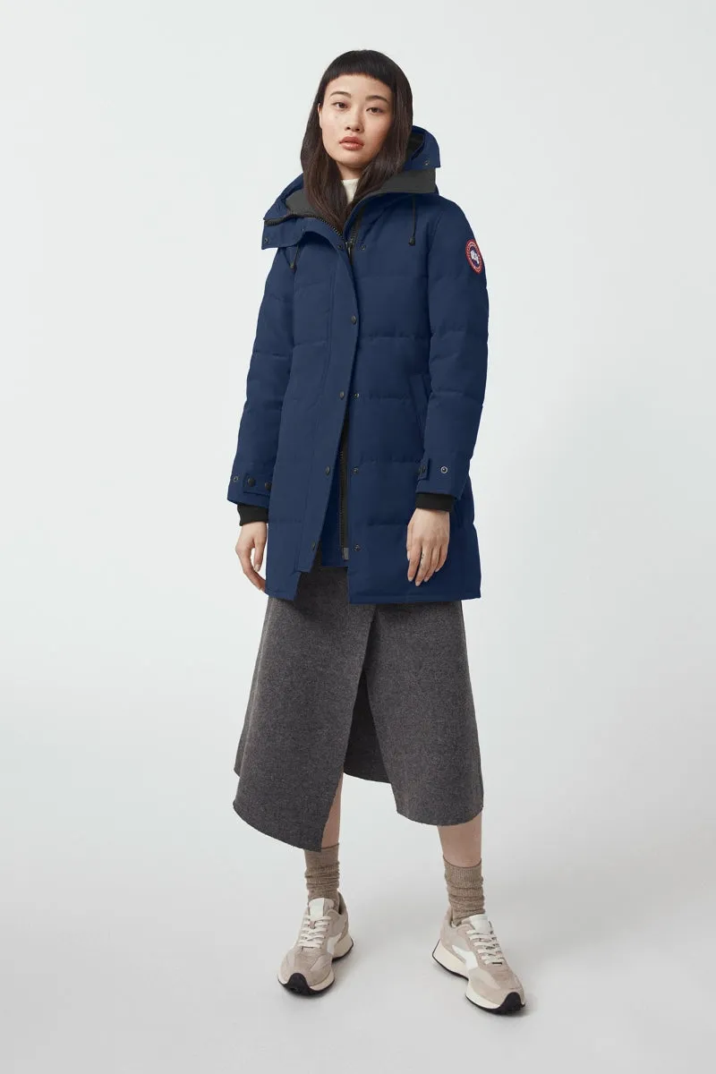 Womens Heritage Shelburne Parka Fusion Fit Atlantic Navy 3802LA