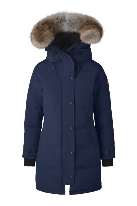 Womens Heritage Shelburne Parka Fusion Fit Atlantic Navy 3802LA