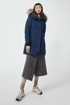 Womens Heritage Shelburne Parka Fusion Fit Atlantic Navy 3802LA