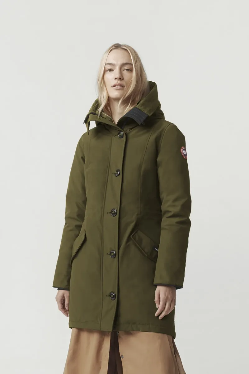 Womens Rossclair Parka Military Green 2580L