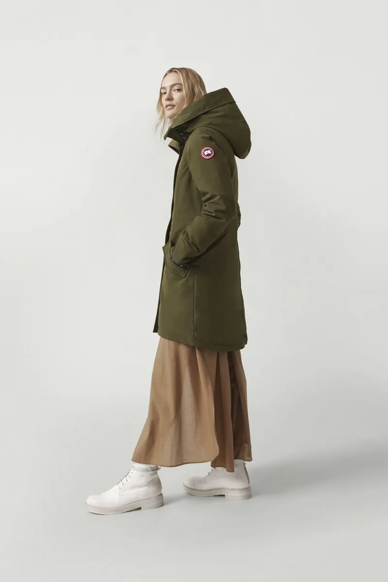 Womens Rossclair Parka Military Green 2580L
