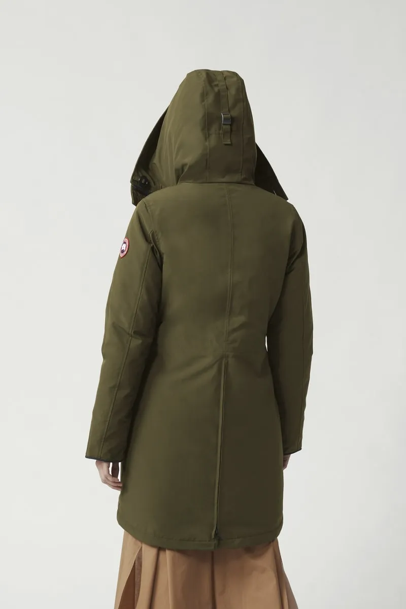 Womens Rossclair Parka Military Green 2580L