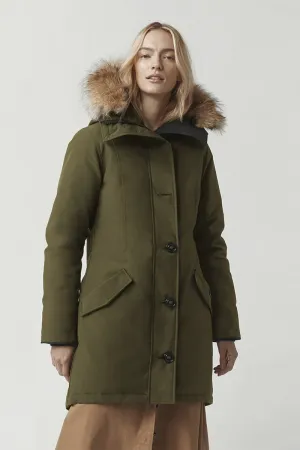 Womens Rossclair Parka Military Green 2580L