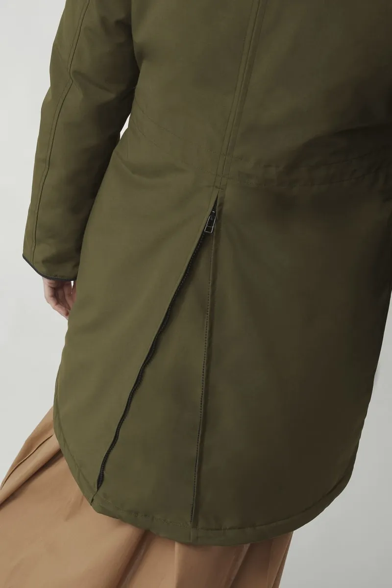 Womens Rossclair Parka Military Green 2580L