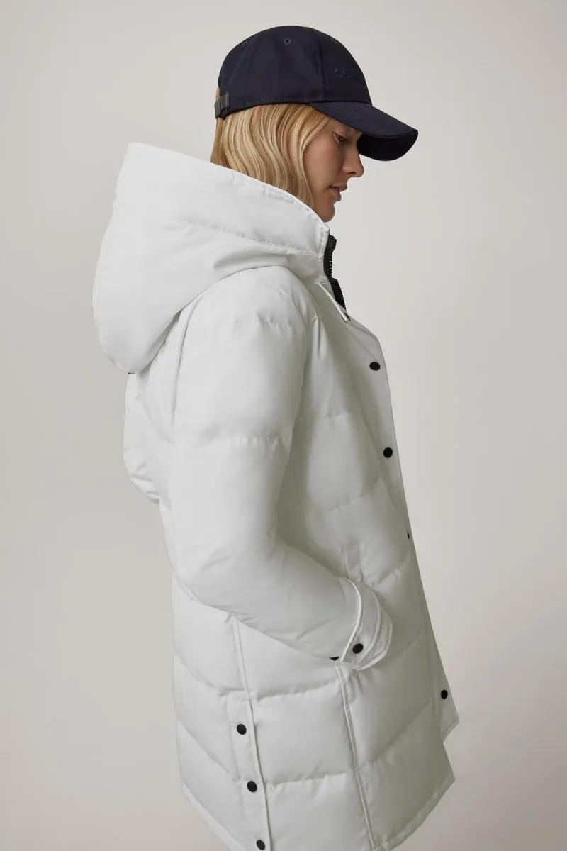 Womens Shelburne Parka CR Black Label North Star White 3802WB