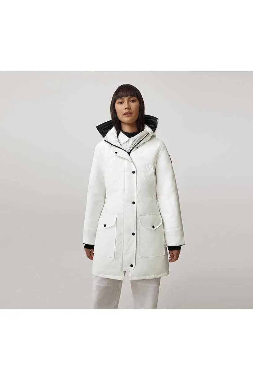 Womens Trillium Parka Black Label  North Star White 6660WB