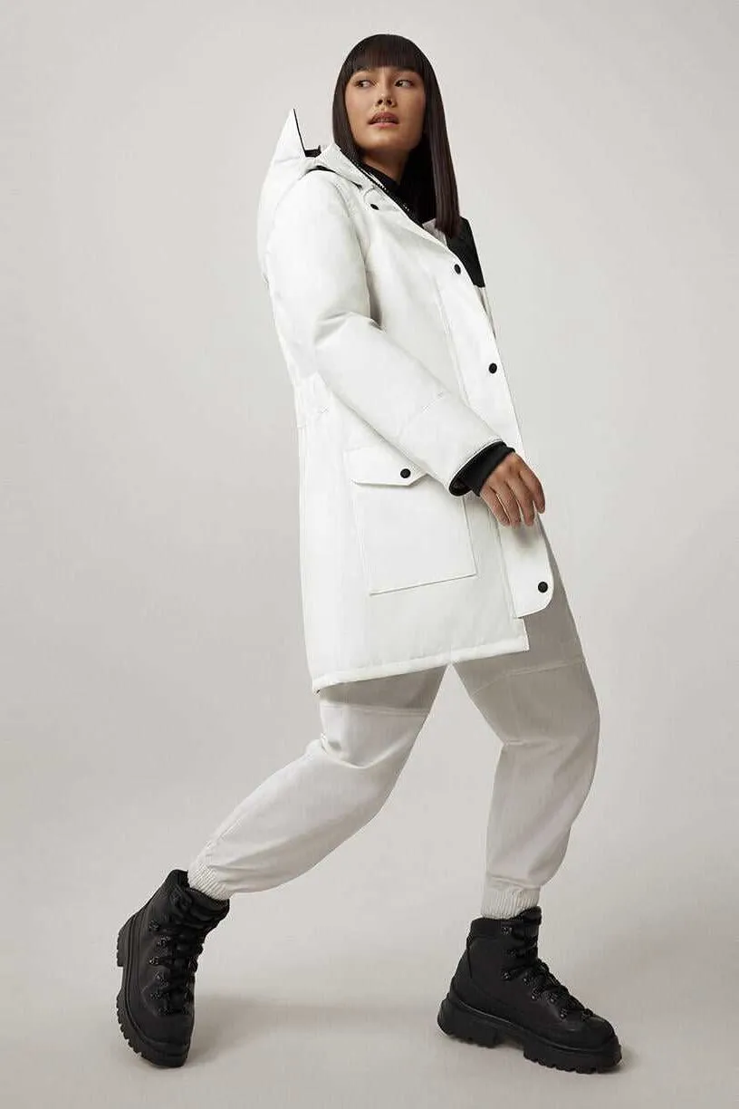 Womens Trillium Parka Black Label  North Star White 6660WB