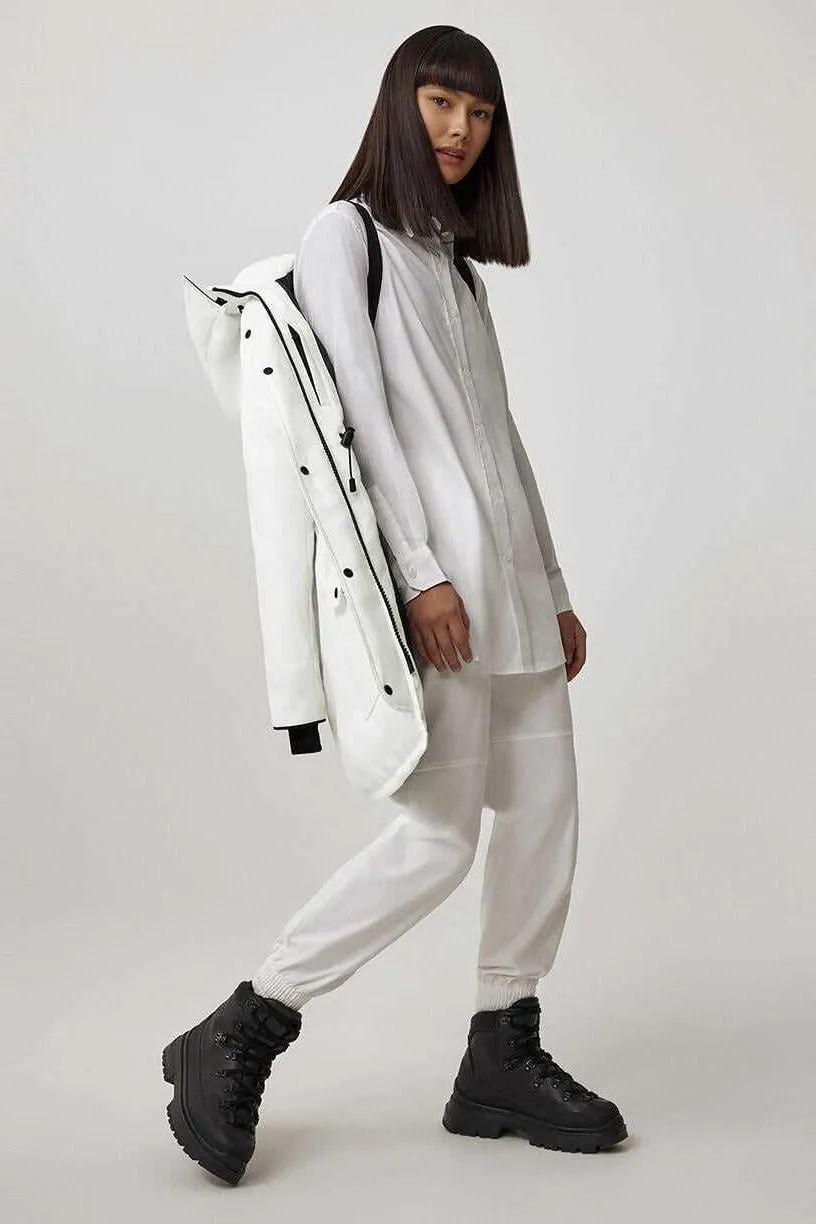 Womens Trillium Parka Black Label  North Star White 6660WB
