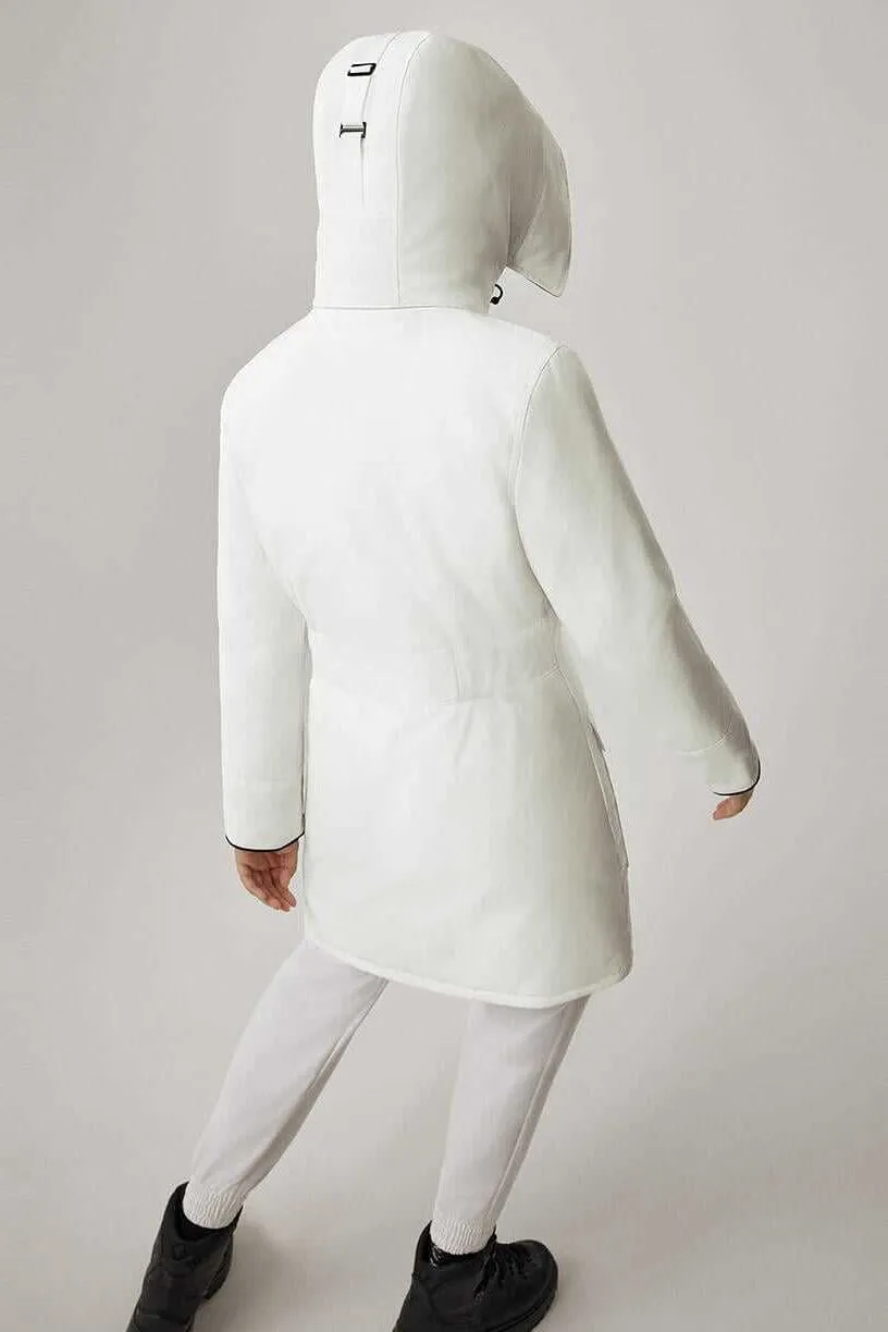 Womens Trillium Parka Black Label  North Star White 6660WB