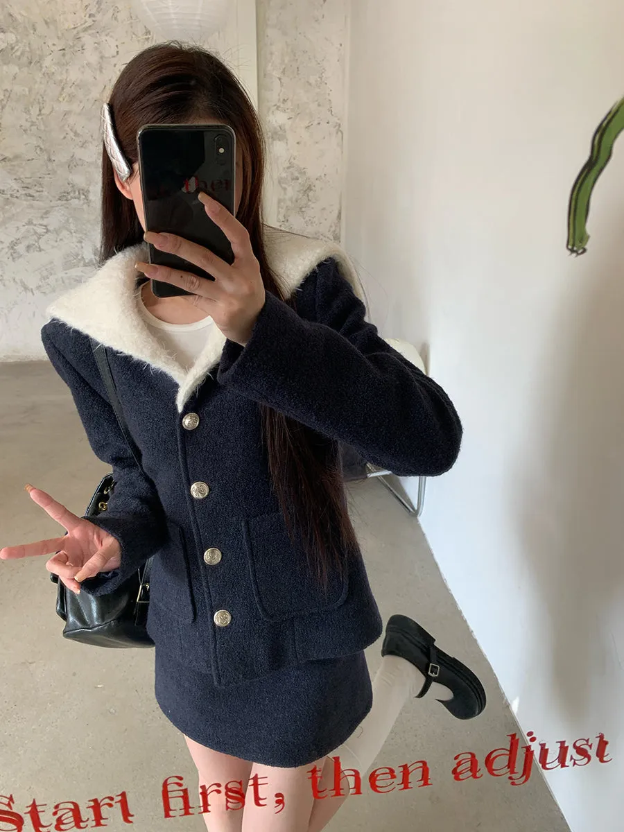 woolen coat jacket