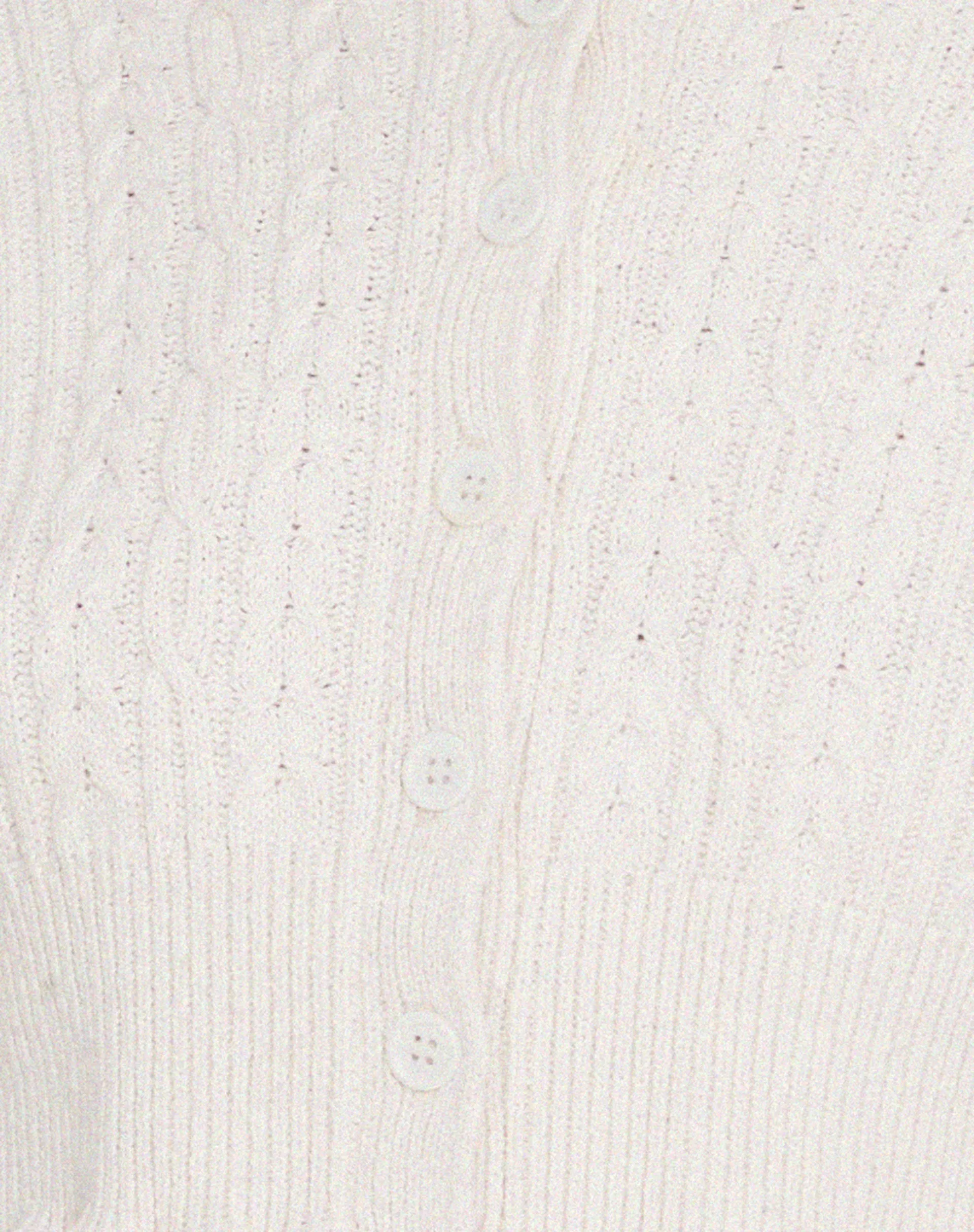 Yasona Button Up Cardigan in Ivory