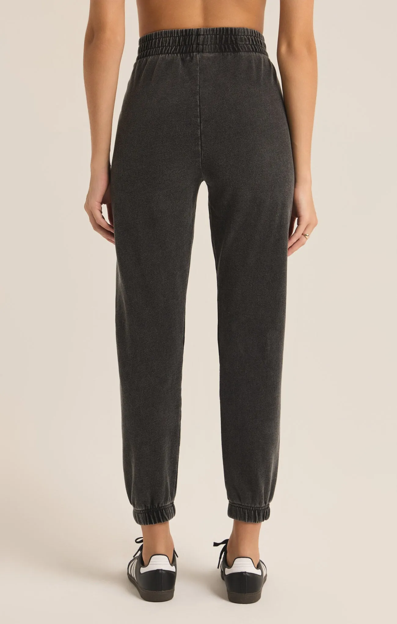 Z Supply Slim Knit Jogger Vintage Black