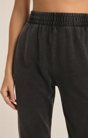 Z Supply Slim Knit Jogger Vintage Black