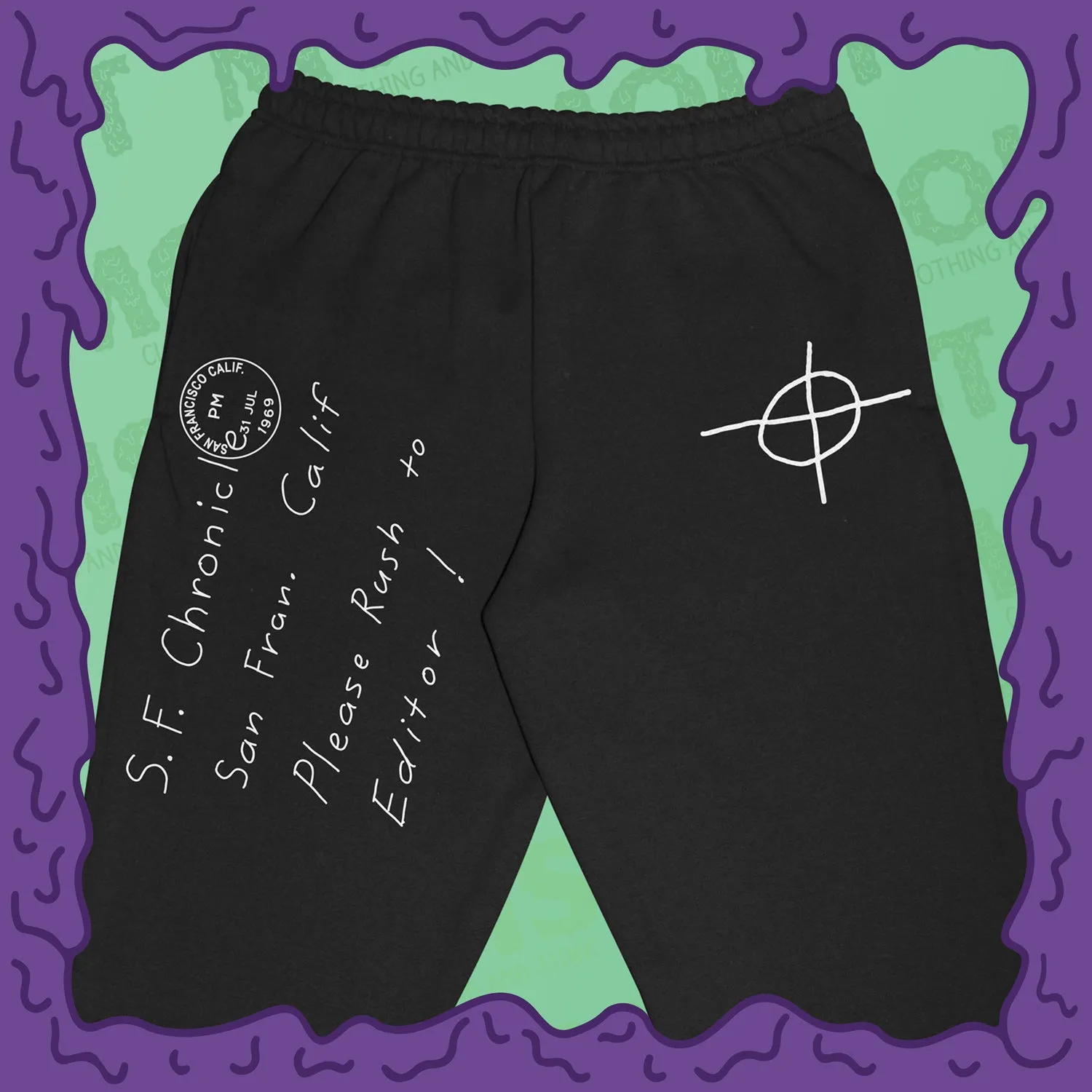 Zodiac Killer - Letter - Sweatpants